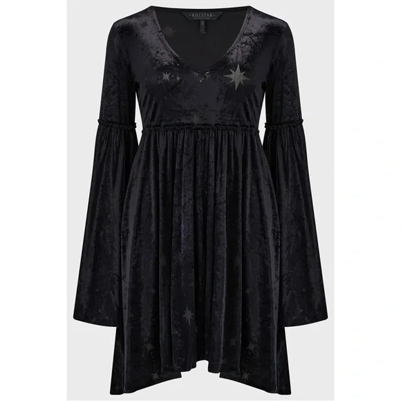 ☆NWT Killstar☆ Coma Star Mini Dress - Picture 1 of 5